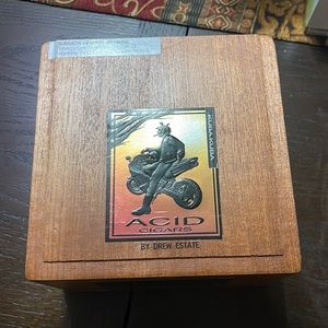 Acid cigar box